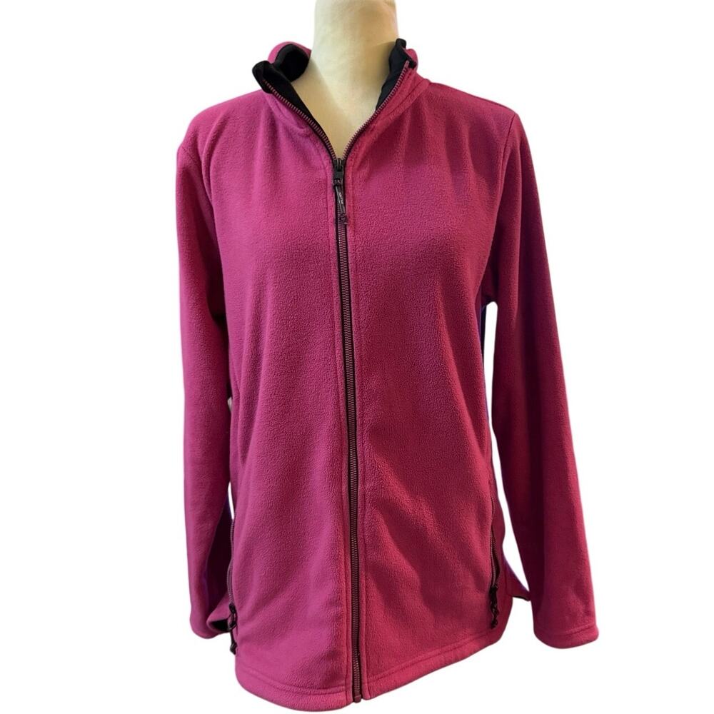 Killtec KOW 3 women's fleece jacket with stand-up collar Size 14 . Pink